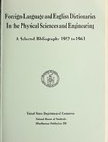 Миниатюра для Файл:Foreign-language and English dictionaries in the physical sciences and engineering - A selected bibiography 1952 to 1963 (IA foreignlanguagee258mart).pdf