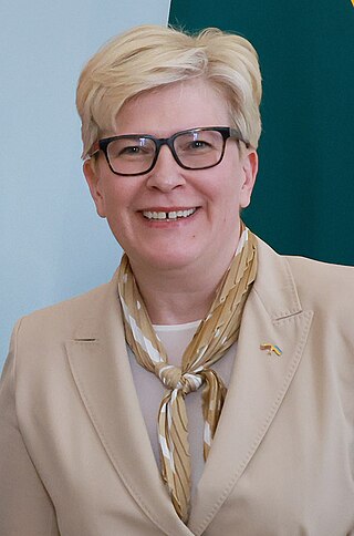 <span class="mw-page-title-main">Ingrida Šimonytė</span> Prime Minister of Lithuania