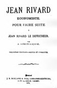 Gérin-Lajoie - Jean Rivard, économiste, 1876.djvu