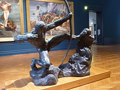 Héraklès archer (Antoine Bourdelle) - Rome