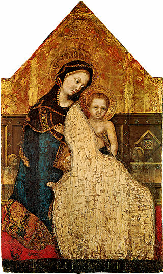 <i>Velletri Madonna</i> Painting by Gentile da Fabriano