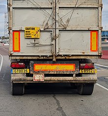 Gibraltar trailer plate Gibraltar Trailer plate.jpg