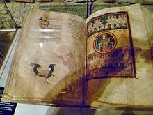 "Comments on the Apocalypse" by Beatus of Liebana; treasury of the Cathedral of Girona, Spain Girona 073.JPG