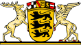 Großes Wappen des Landes Baden-Württemberg