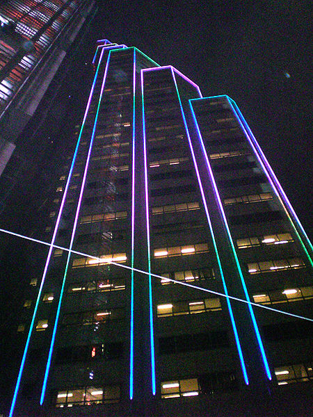 File:HK Night Central Standard Chartered Bank Building Lighting a.jpg