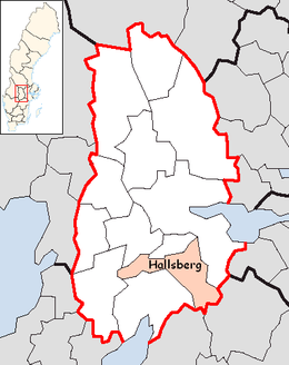 Hallsberg - Localizazion