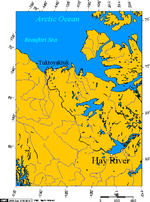 Thumbnail for File:Hay River connection to the Arctic Ocean.png