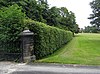 Heath conservation village - ha-ha fronting Heath Hall - geograph.org.uk - 1936853.jpg