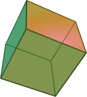 Starting polyhedron (Cube)