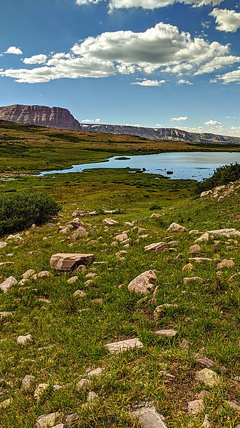 File:High Mountain Lake.jpg