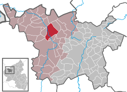 Hillesheim - Carte