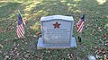 Monument to Civil War black Union soldiers from Highland County, Ohio.