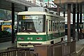 A Hiroden streetcar bound for Eba