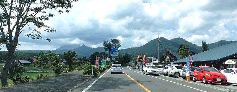 File:Hiruzen Kamifukuda Maniwacity Okayamapref Tottoriprefectural road and Okayamaprefectural road 114 Daisen Kamifukuda line No,2.JPG