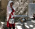 Girl at a new pump, Afghanistan. Photo:Matthew Herrick