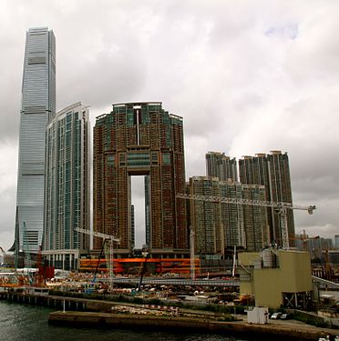 Hong Kong skylines (Union Square)