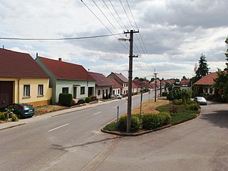 <span class="mw-page-title-main">Horní Dubňany</span> Municipality in South Moravian, Czech Republic