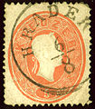 5 kr Issue 1861 Hradek (to be identified)