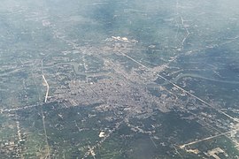 Huangchuan County aerial view.jpg