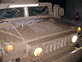 Humvee covered in mud. It even spilled over the top into the turret D: