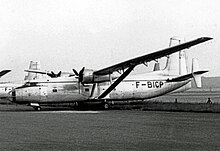 HD.34 survey aircraft of the IGN at its base at Creil airfield in 1967