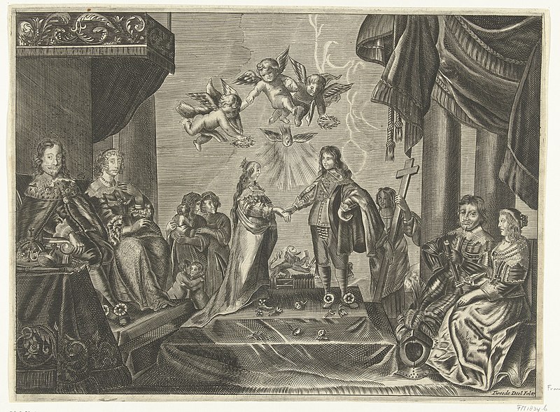 File:Huwelijk van prins Willem II en Maria Stuart, 1641, RP-P-OB-81.491.jpg