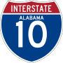 Thumbnail for Interstate 10 in Alabama