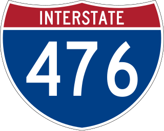 <span class="mw-page-title-main">Interstate 476</span> Interstate Highway in Pennsylvania, US