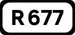 R677 road shield))