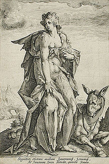 Idleness - Jacob Matham 1571–1631