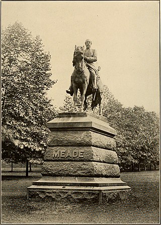 <span class="mw-page-title-main">Equestrian statue of George Meade (Philadelphia)</span> Statue of George Meade in Philadelphia, PA, USA