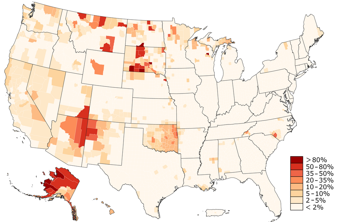 Amérindiens aux États-Unis