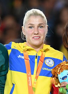 Inna Cherniak Ukrainian judoka