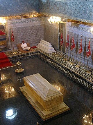 <span class="mw-page-title-main">Mausoleum of Mohammed V</span> Mausoleum in Rabat, Morocco