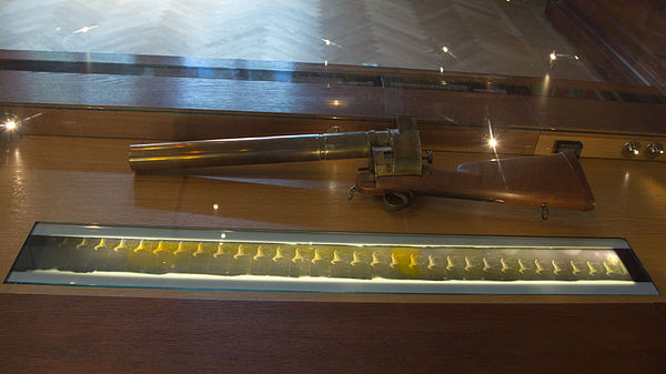 Film-gun at the Institut Lumière, France