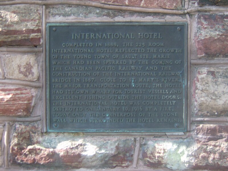 File:International Hotel stone cairn 2.JPG