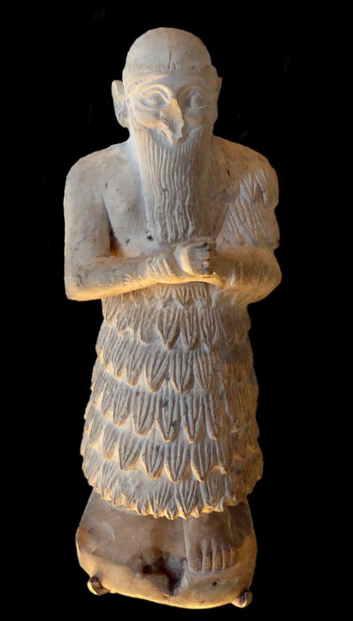 Ishqi-Mari, king of the Second Kingdom of Mari, circa 2300 BC.