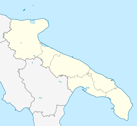 Տեղորոշման քարտեզ Իտալիա Ապուլիա