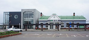 砂川站站房（2017年7月）