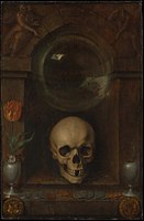 Vanitas by Jacob de Gheyn (1603).