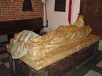 Sarkofág Jana Dobrého v katedrále sv. Kříže v Opoli.