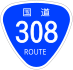 National Route 308 shield