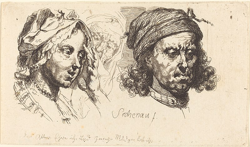 File:Johann Eleazar Schenau, Young Woman, Old Woman, and Man with Long Hair, 1765, NGA 125788.jpg