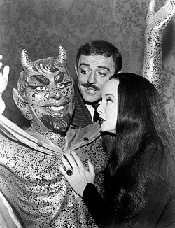 John Astin Carolyn Jones Addams Family 1965