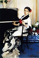 Madame Ramon Subercaseux (Amalia Errazuriz y Urmeneta), 1880, óleo sobre lienzo, 165.1 × 109.9 cm, Colección privada.