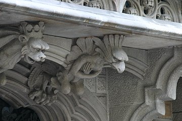 Palau del Baró de Quadras Fantasy Sculpture