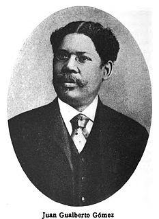 Juan Gualberto Gómez Afro-Cuban revolutionary leader in the Cuban War of Independence