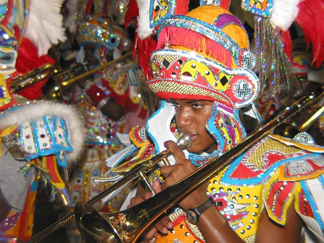 junkanoo celebration in the Bahamas.