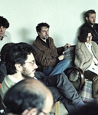 En 1987 avec Ferenc Miszlivetz, Katalin Orzó et Gyula Bartók.