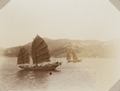 Chinese junks at Macau, 1900-1902